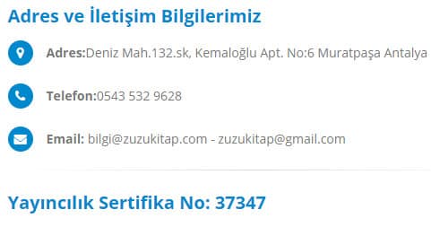 Zuzu Kitap – İyi Kitaplar İyi Okurlar